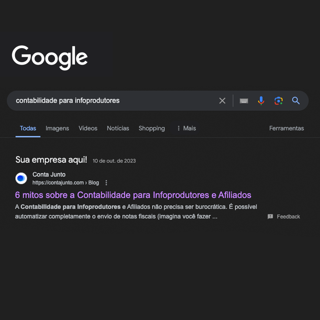 Otimização Orgânica e SEO (Search Engine Optimization) para o Google