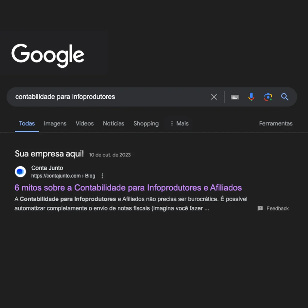Otimização Orgânica e SEO (Search Engine Optimization) para o Google